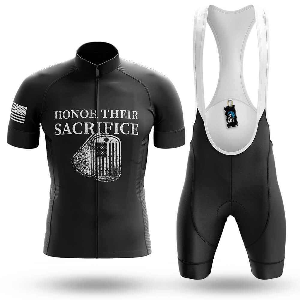 Honor Their Sacrifice - Men's Cycling Kit-Full Set-Global Cycling Gear