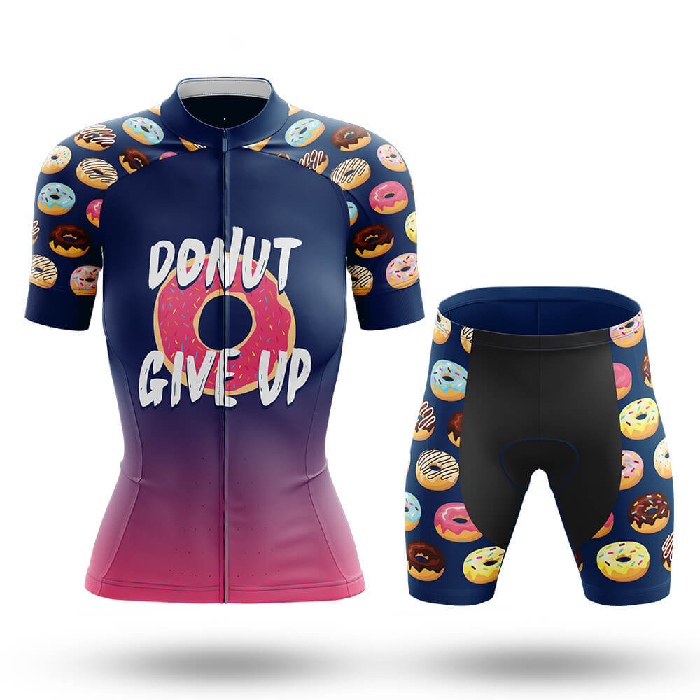 Donut Give Up V2 - Women - Cycling Kit-Full Set-Global Cycling Gear