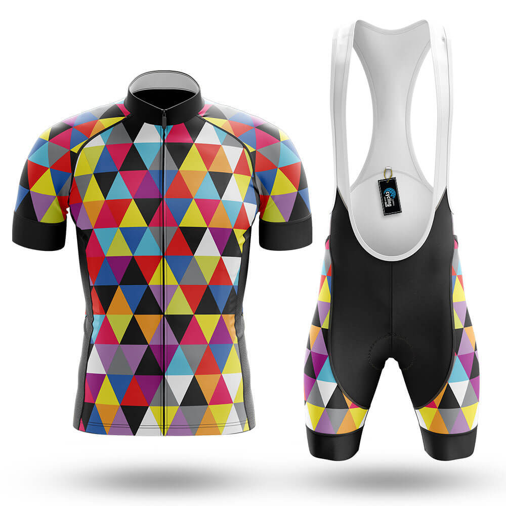 Color Triangles - Men's Cycling Kit-Full Set-Global Cycling Gear