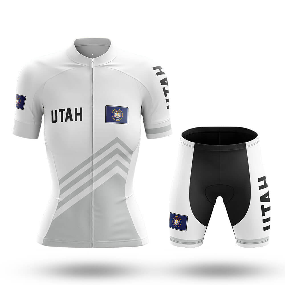 Utah S4 White - Women - Cycling Kit-Full Set-Global Cycling Gear