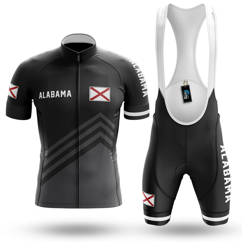 Alabama S4 Black - Men's Cycling Kit-Full Set-Global Cycling Gear