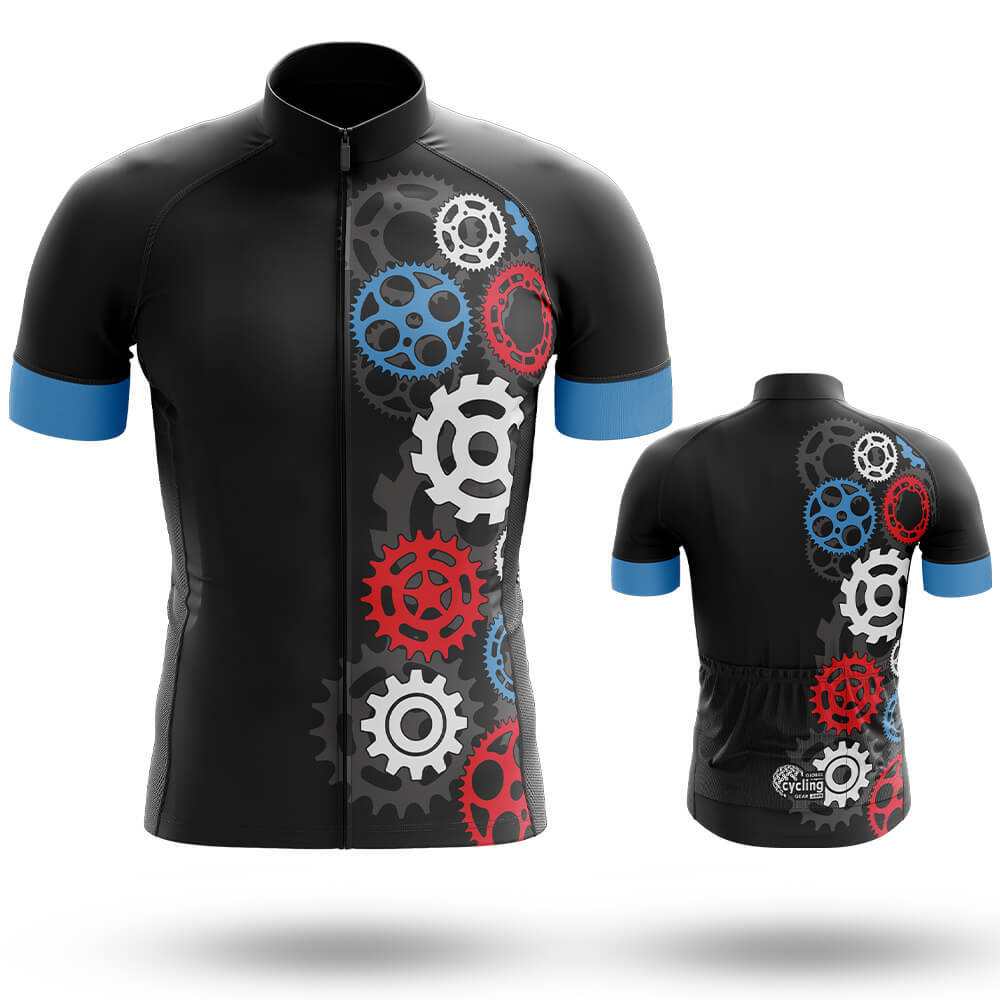 Bike Gears - Men's Cycling Kit-Short Sleeve Jersey-Global Cycling Gear