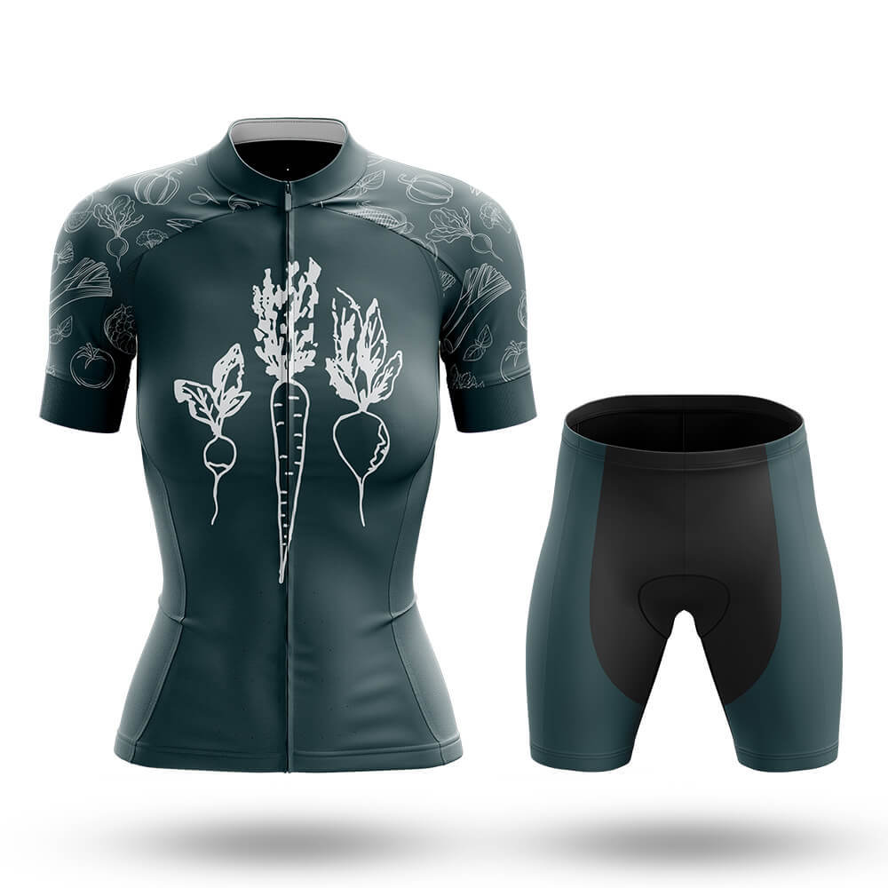 Fresh Veggies - Women's Cycling Kit-Full Set-Global Cycling Gear