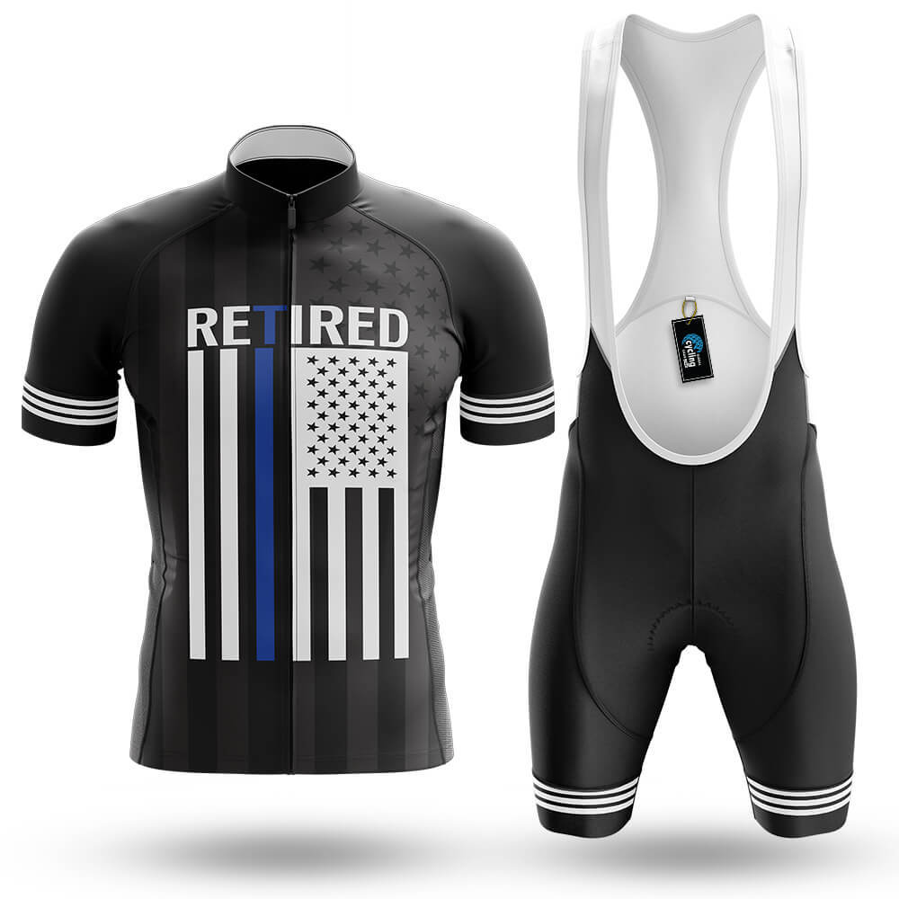 Retired Police Officer - Men's Cycling Kit-Full Set-Global Cycling Gear