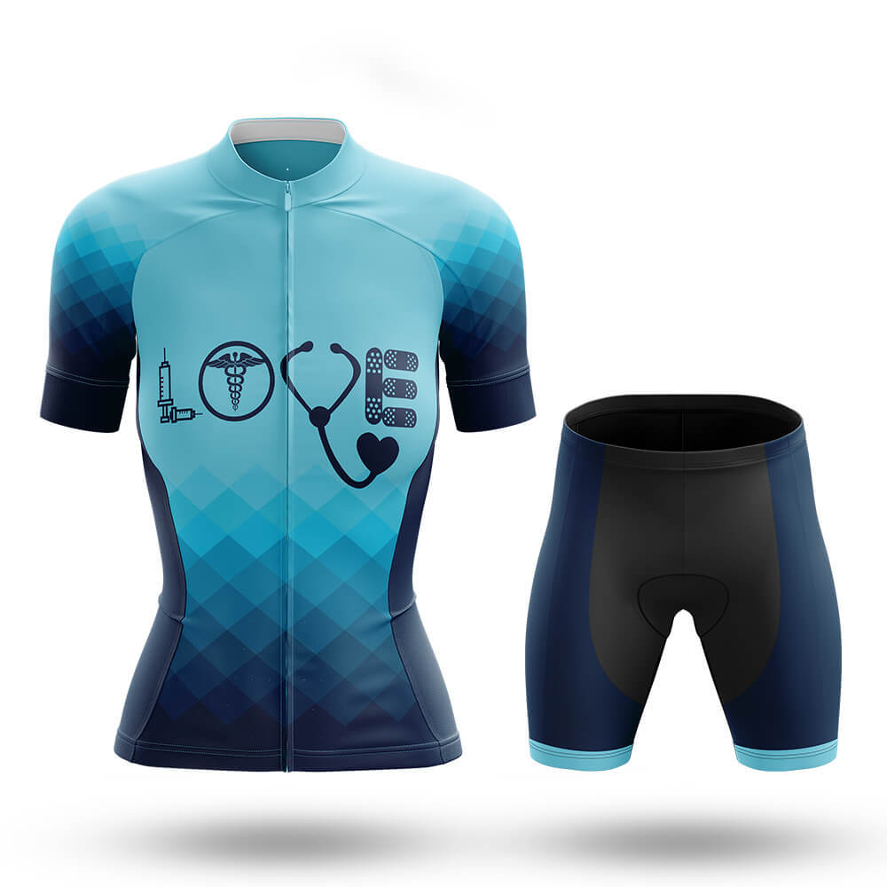 Love Nurse - Women's Cycling Kit-Full Set-Global Cycling Gear