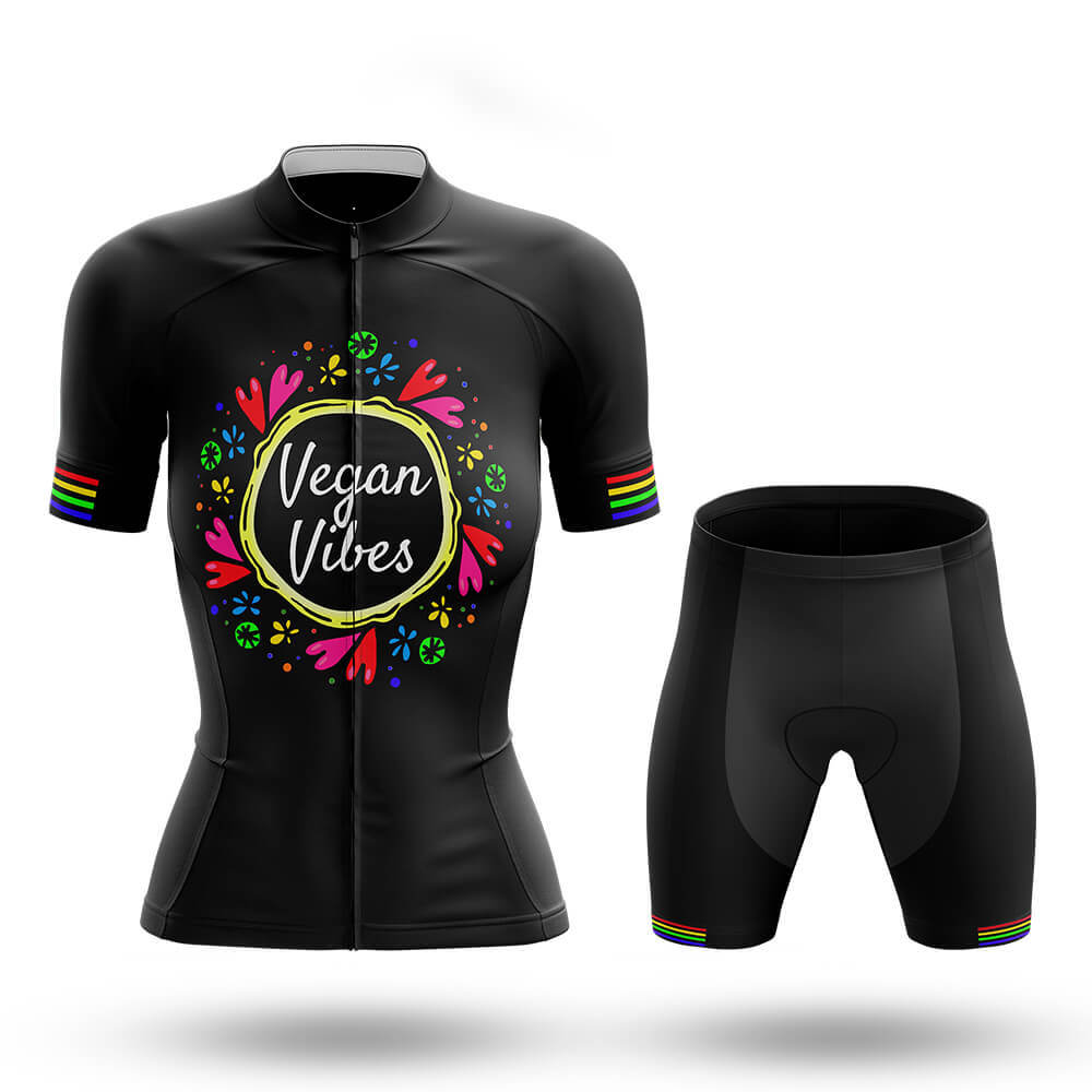 Vegan Vibes - Women's Cycling Kit-Full Set-Global Cycling Gear