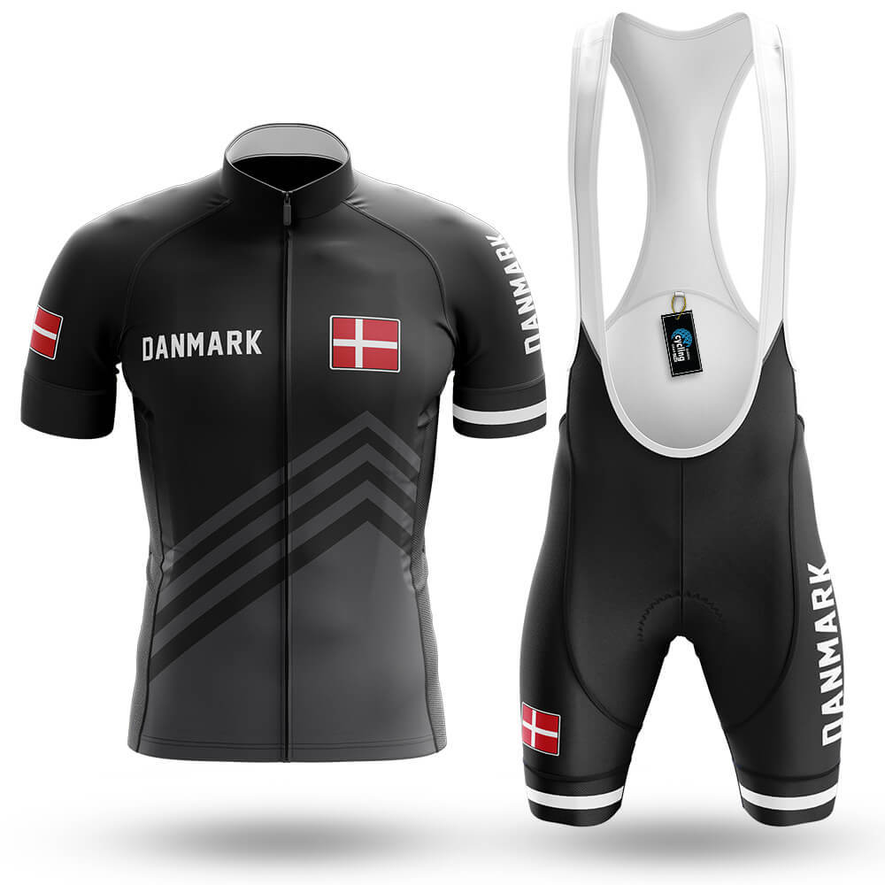 Danmark S5 Black - Men's Cycling Kit-Full Set-Global Cycling Gear