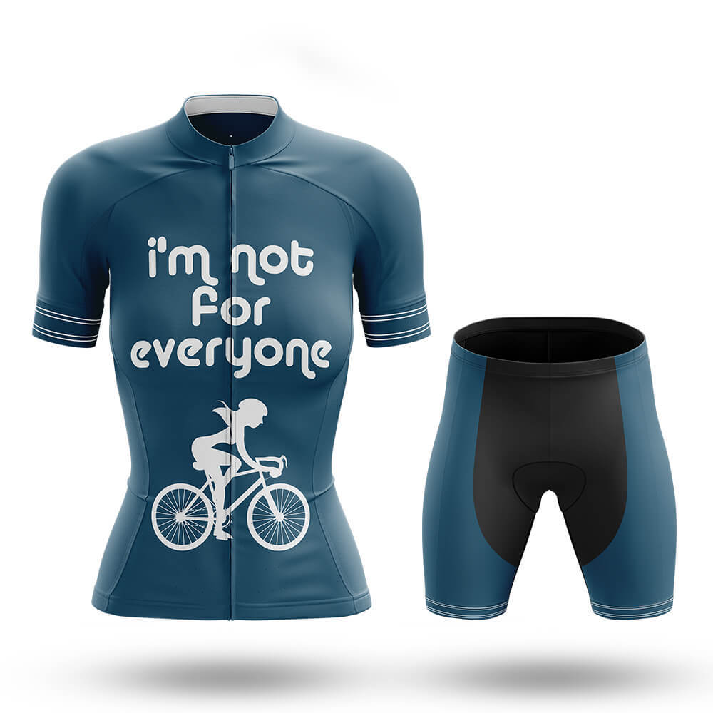 Not For Everyone - Women's Cycling Kit-Full Set-Global Cycling Gear
