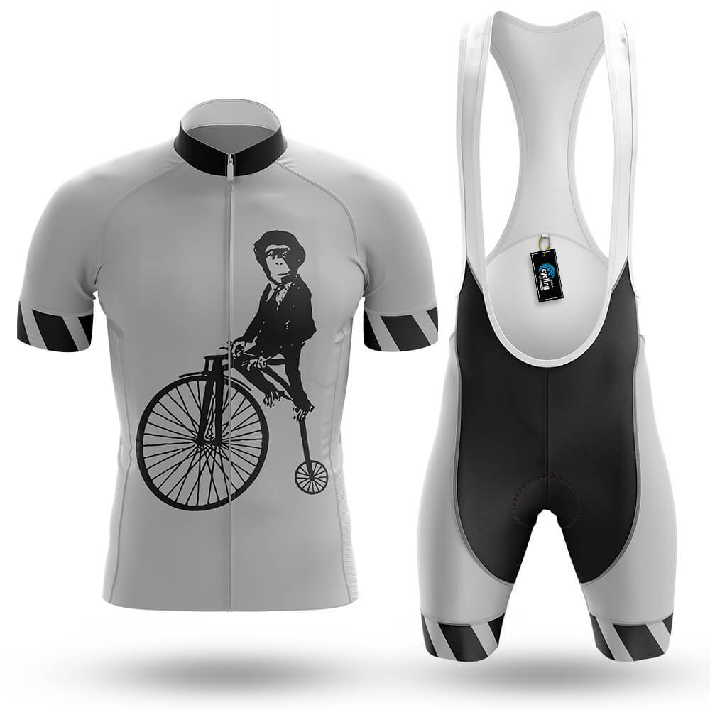 Monkey On A Bike - Men's Cycling Kit-Full Set-Global Cycling Gear