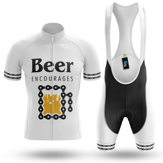 Beer Encourages - Men's Cycling Kit-Full Set-Global Cycling Gear