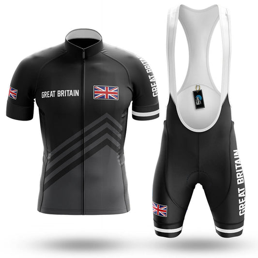 Great Britain S5 BLack - Men's Cycling Kit-Full Set-Global Cycling Gear