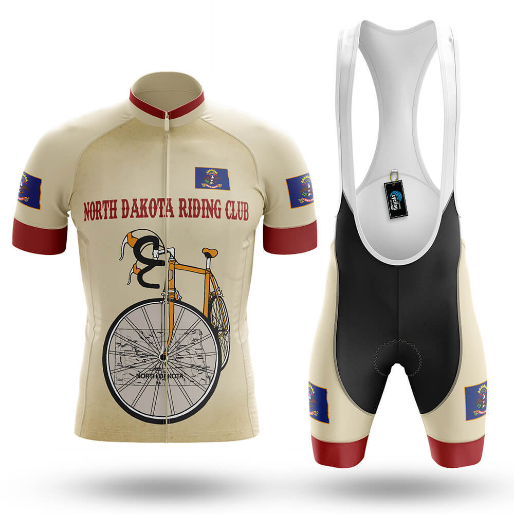 North Dakota Riding Club - Men's Cycling Kit-Full Set-Global Cycling Gear