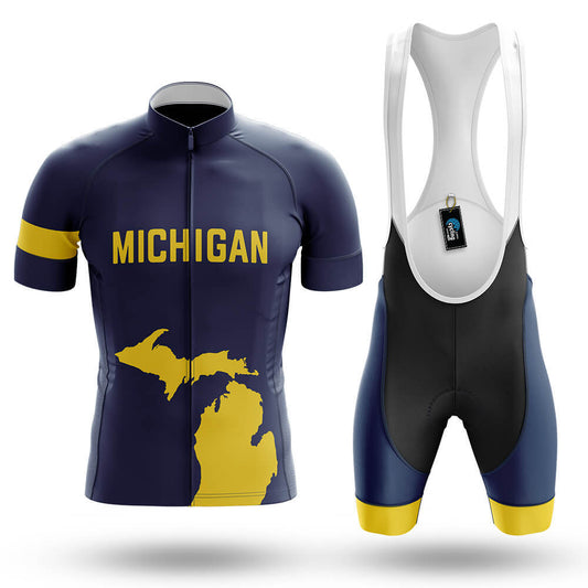 Love Michigan - Men's Cycling Kit-Full Set-Global Cycling Gear