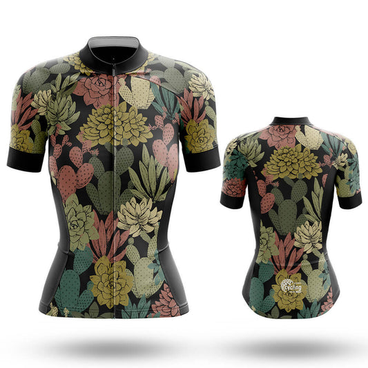 Cactus - Women's Cycling Kit-Short Sleeve Jersey-Global Cycling Gear