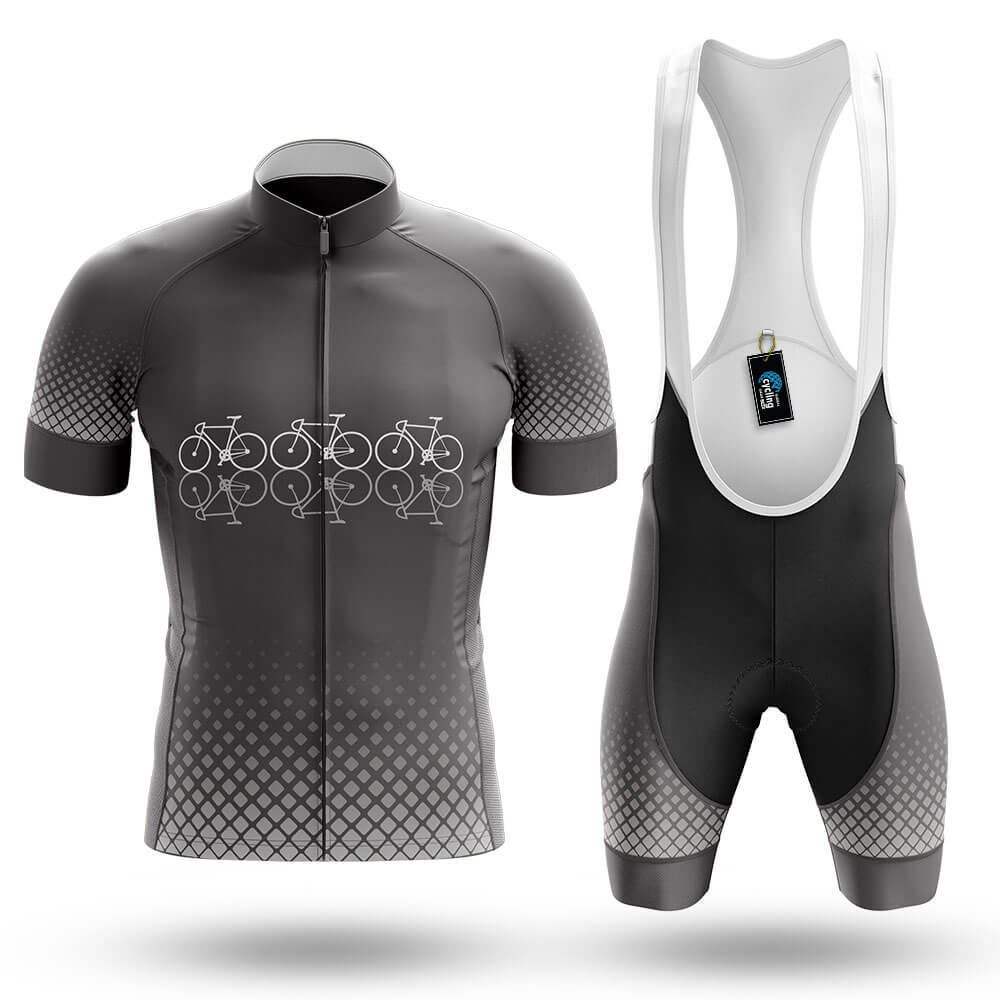 Reflective Bikes - Men's Cycling Kit-Full Set-Global Cycling Gear