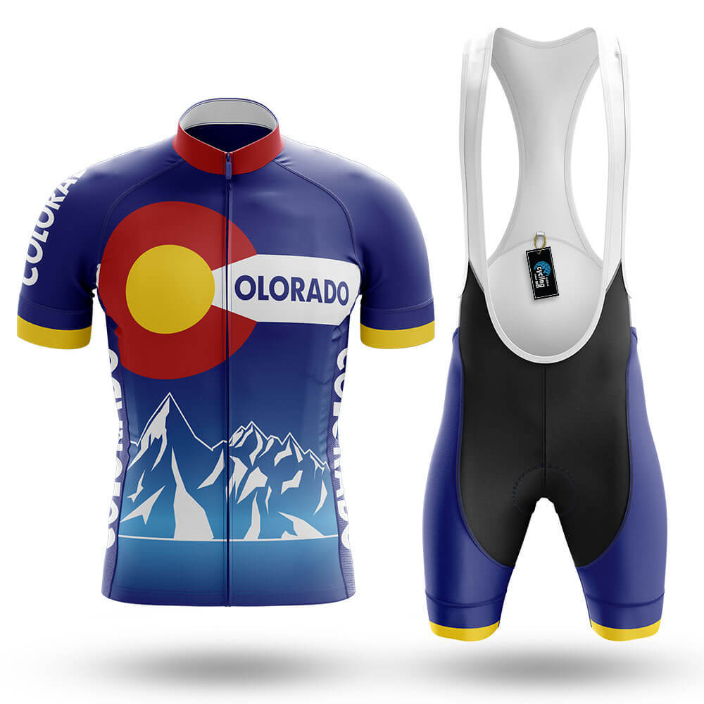 Colorado Mountains - Men's Cycling Kit-Full Set-Global Cycling Gear