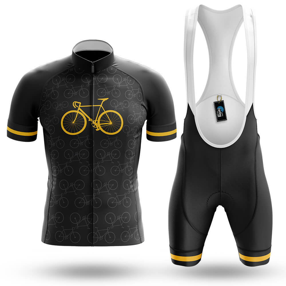 Bicycle Pattern - Men's Cycling Kit-Full Set-Global Cycling Gear