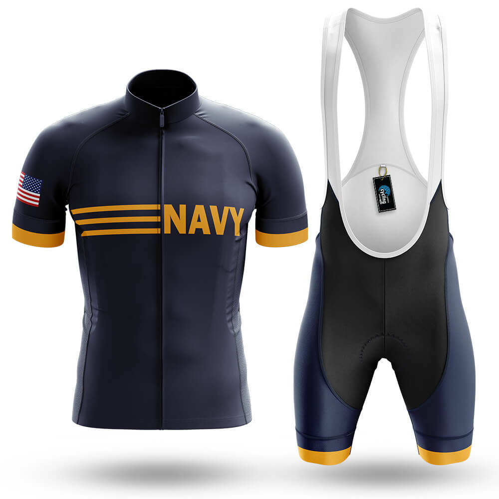 Navy Vintage - Men's Cycling Kit-Full Set-Global Cycling Gear