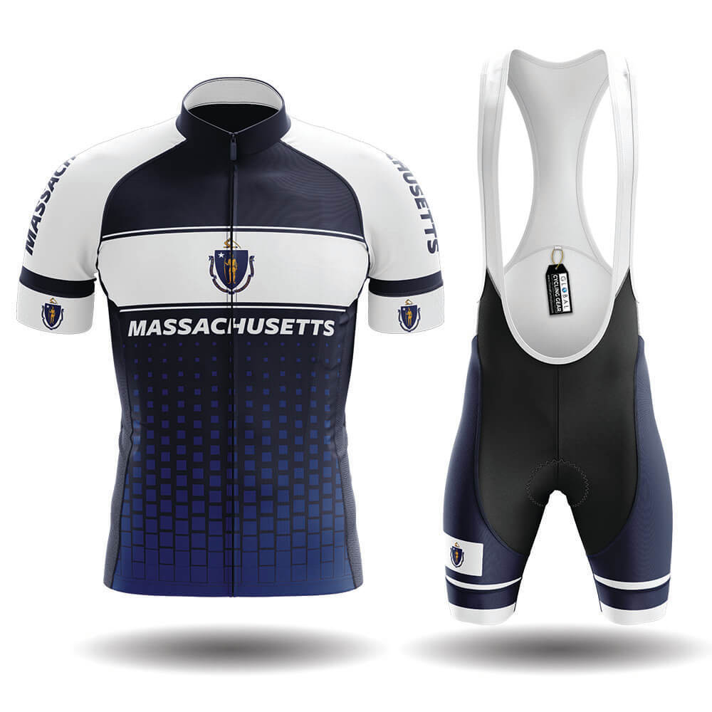 Massachusetts S1 - Men's Cycling Kit-Full Set-Global Cycling Gear