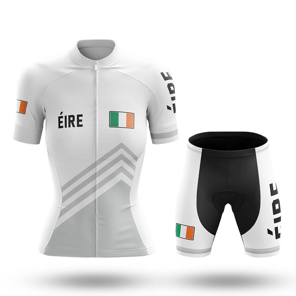 Éire S5 White - Women - Cycling Kit-Full Set-Global Cycling Gear