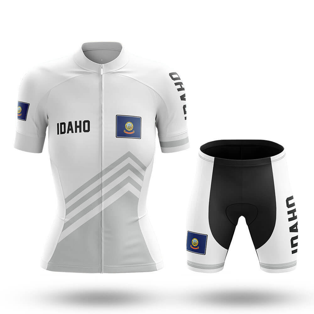 Idaho S4 White - Women - Cycling Kit-Full Set-Global Cycling Gear