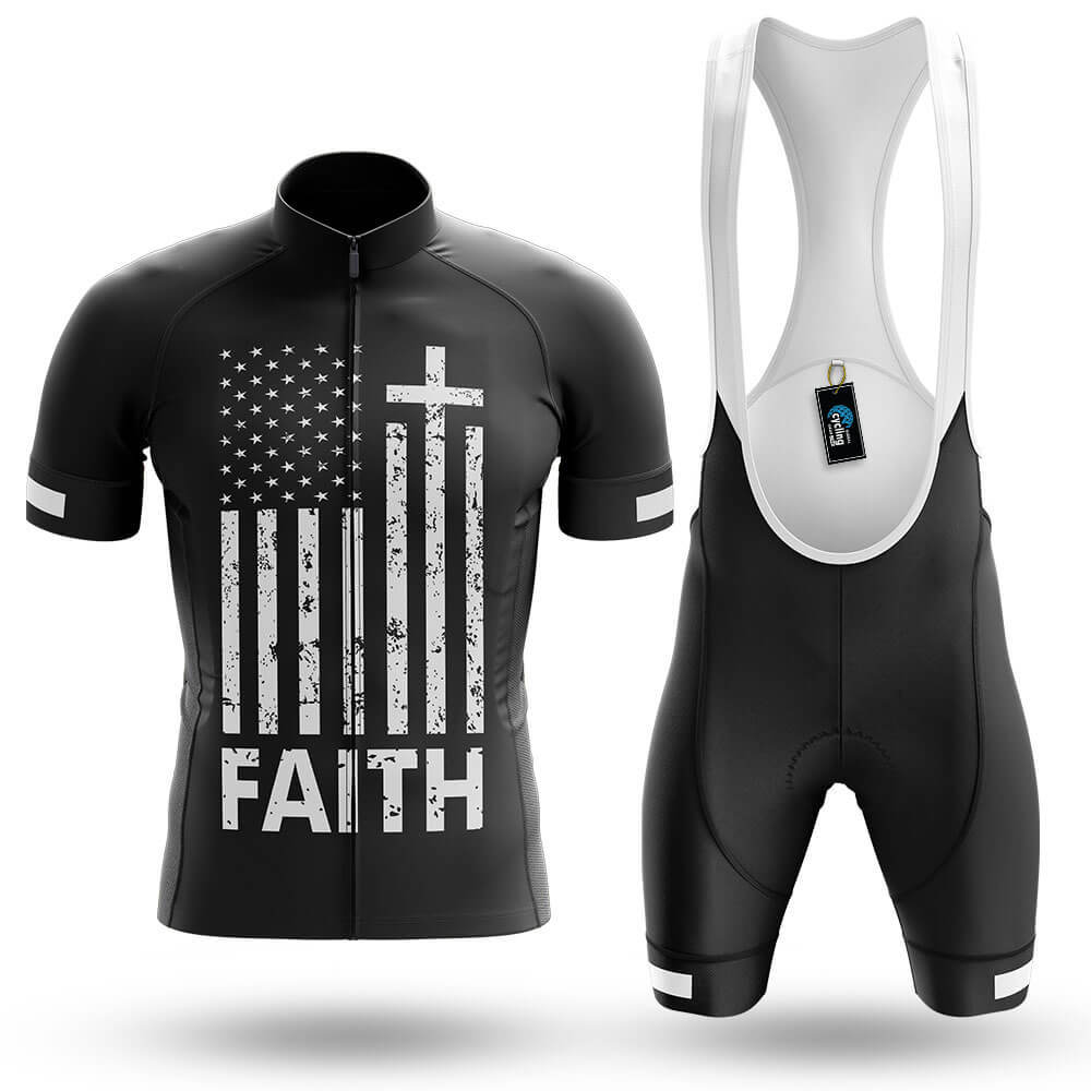 Faith Flag - Men's Cycling Kit-Full Set-Global Cycling Gear