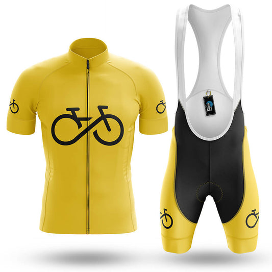 Bike Forever - Yellow - Men's Cycling Kit-Full Set-Global Cycling Gear