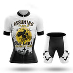 Halloween Lady V4 - White - Women - Cycling Kit-Full Set-Global Cycling Gear