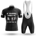 Zombies Chase Us - Men's Cycling Kit-Full Set-Global Cycling Gear