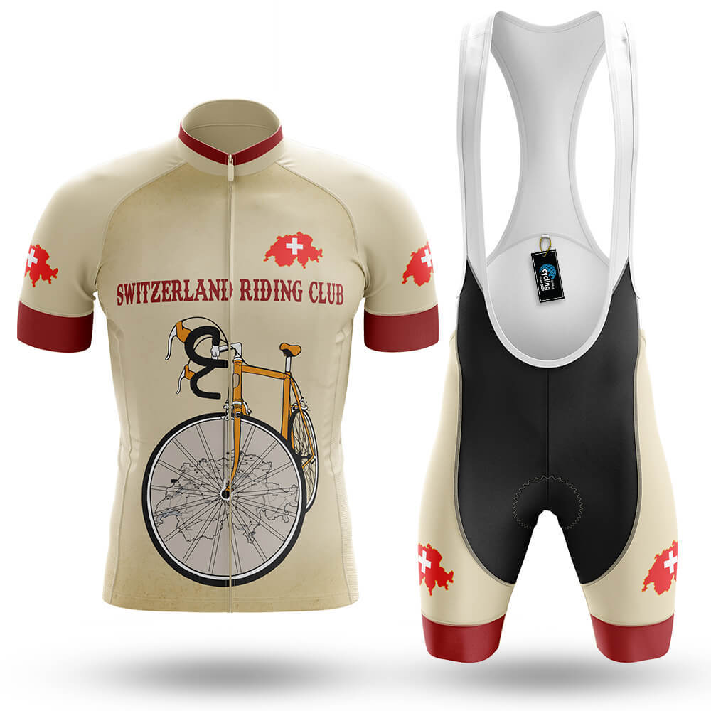 Switzerland Riding Club - Men's Cycling Kit-Full Set-Global Cycling Gear