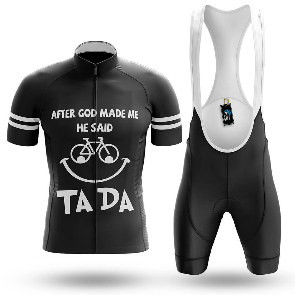 After God Make Me - Men's Cycling Kit-Full Set-Global Cycling Gear