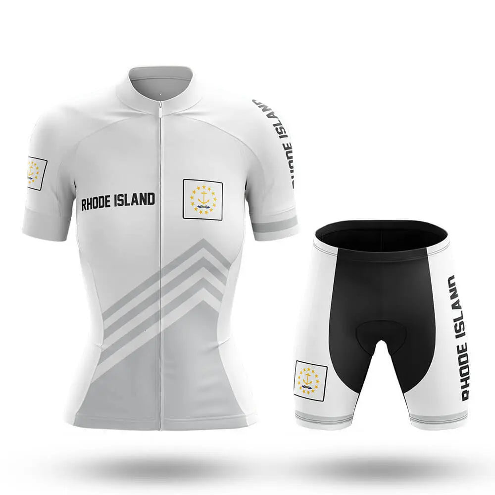 Rhode Island S4 White - Women - Cycling Kit-Full Set-Global Cycling Gear