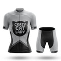 Crazy Cat Lady - Women - Cycling Kit-Full Set-Global Cycling Gear