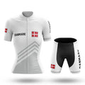 Danmark S5 White - Women - Cycling Kit-Full Set-Global Cycling Gear