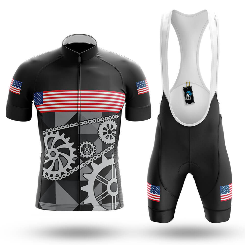 USA Gear - Men's Cycling Kit-Full Set-Global Cycling Gear