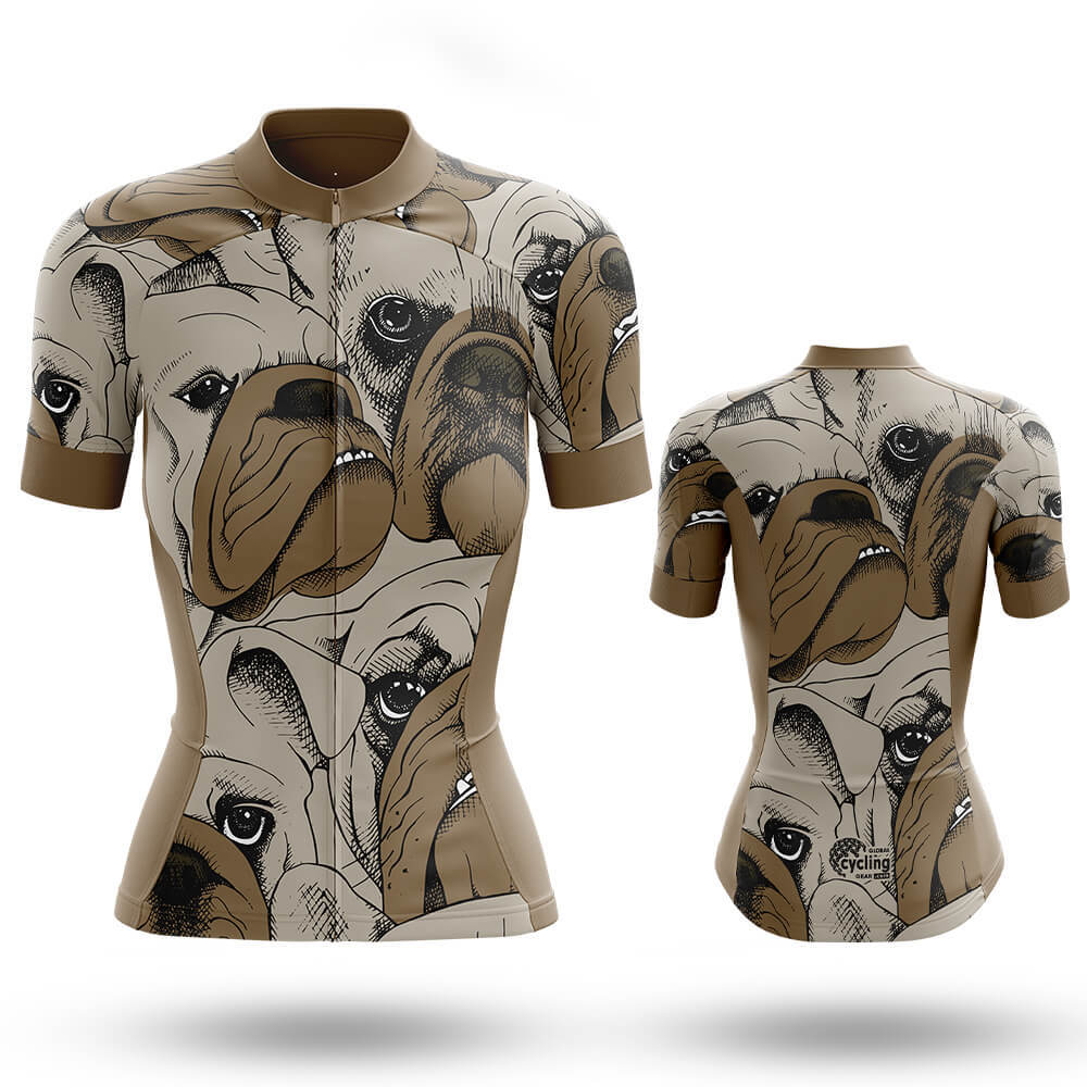 Bulldog - Women's Cycling Kit-Short Sleeve Jersey-Global Cycling Gear
