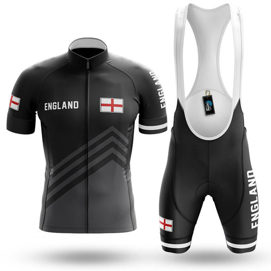 England S5 Black - Men's Cycling Kit-Full Set-Global Cycling Gear