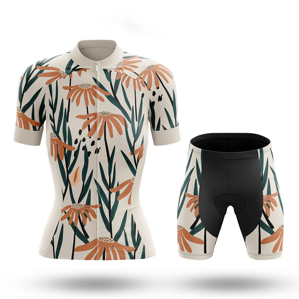 Vintage Flower - Women's Cycling Kit - Global Cycling Gear