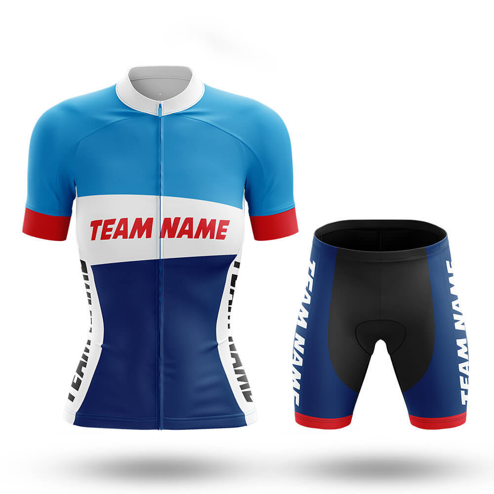 Custom Team Name M25 - Women's Cycling Kit-Full Set-Global Cycling Gear