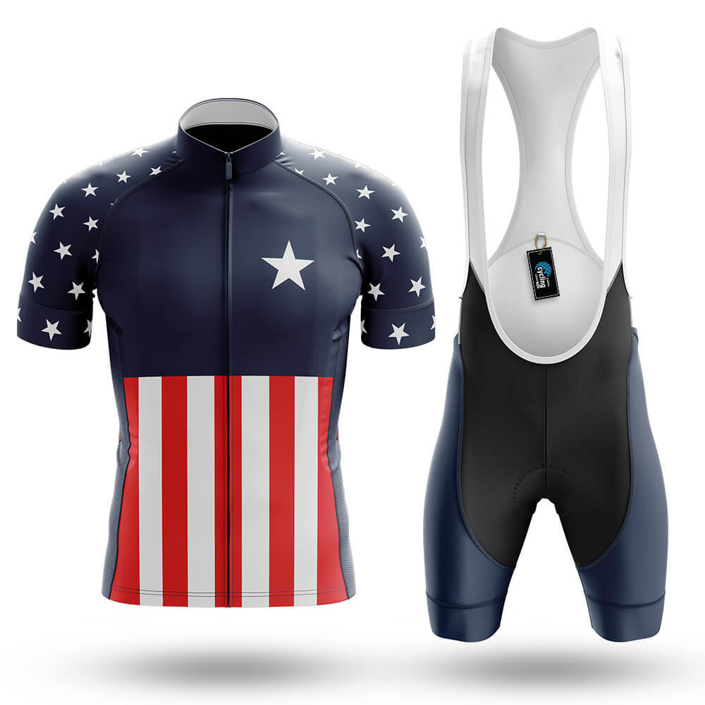 Cycling USA - Men's Cycling Kit-Full Set-Global Cycling Gear