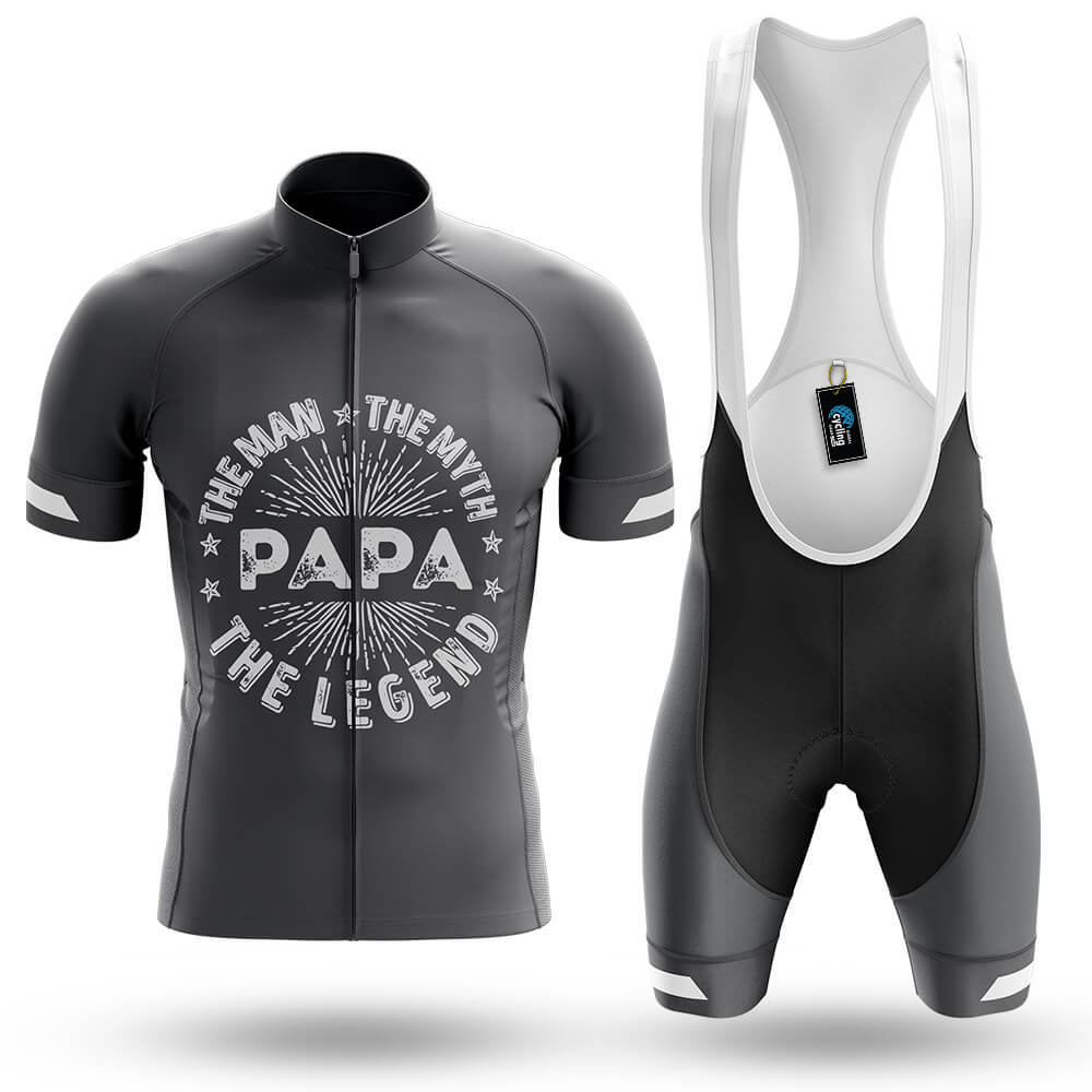 Papa The Legend - Men's Cycling Kit-Full Set-Global Cycling Gear