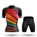 Rainbow - Women's Cycling Kit-Full Set-Global Cycling Gear