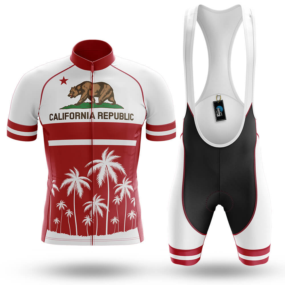 California Republic V8 - Men's Cycling Kit-Full Set-Global Cycling Gear