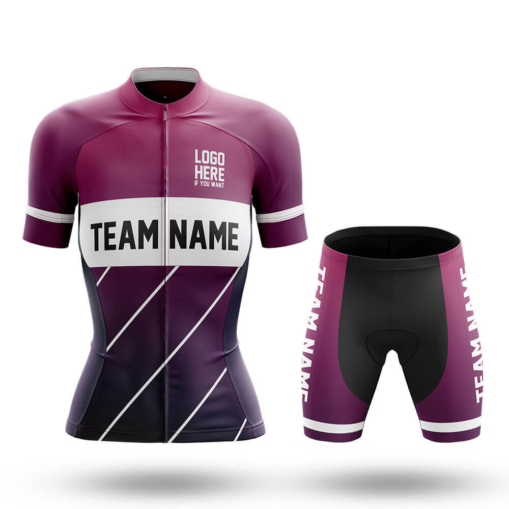 Custom Team Name S17 - Women's Cycling Kit-Full Set-Global Cycling Gear