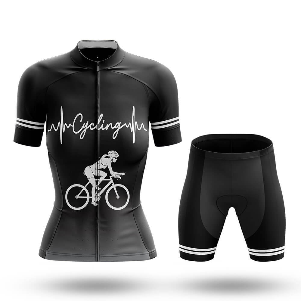 Cycling Heart Rate - Women's Cycling Kit-Full Set-Global Cycling Gear