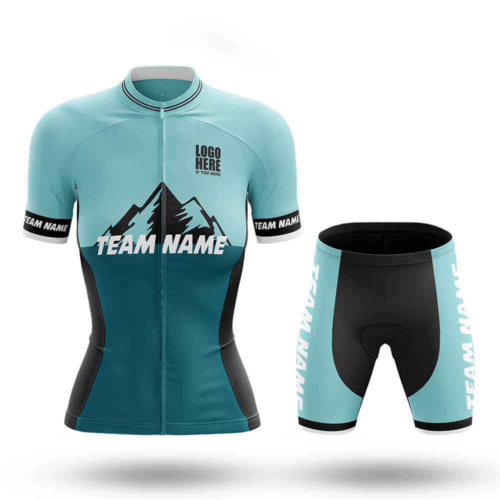 Custom Team Name V3 - Women's Cycling Kit-Full Set-Global Cycling Gear