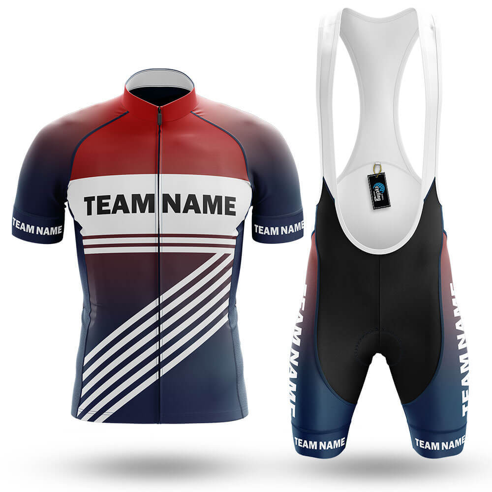 Custom Team Name S3 - Men's Cycling Kit-Full Set-Global Cycling Gear