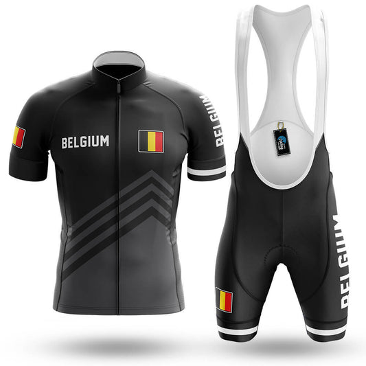 Belgium S5 Black - Men's Cycling Kit-Full Set-Global Cycling Gear