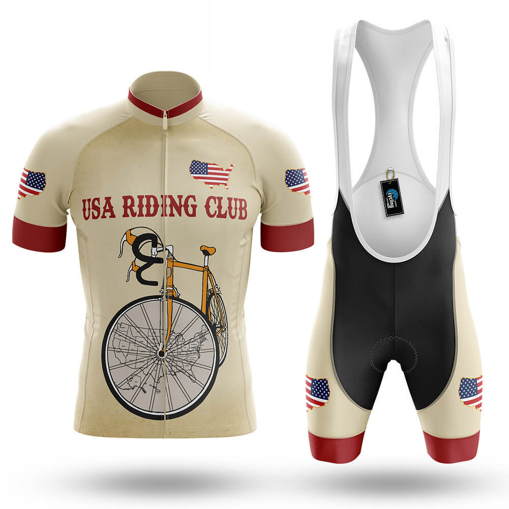 USA Riding Club - Men's Cycling Kit-Full Set-Global Cycling Gear