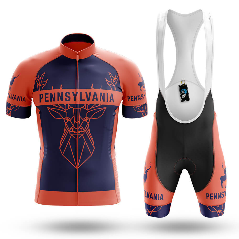 Pennsylvania Symbol - Men's Cycling Kit - Global Cycling Gear